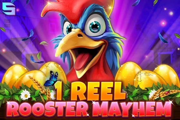 1 Reel Rooster Mayhem — capa do slot